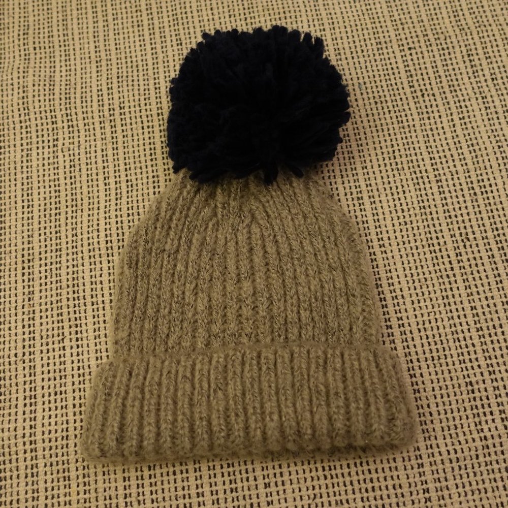 Bimba y Lola Wool Beanie with Pom Pom